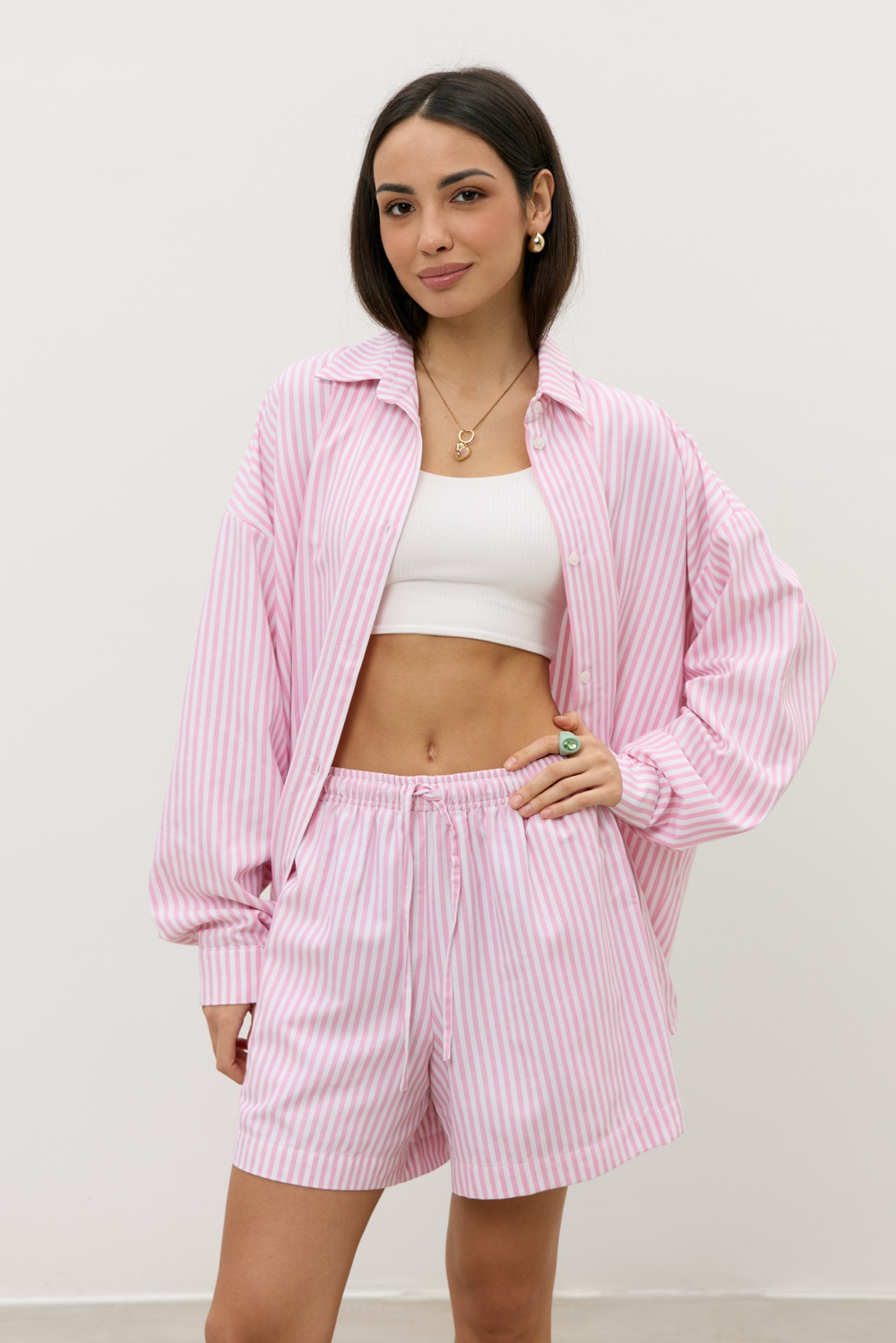 Шорты PINK STRIPE