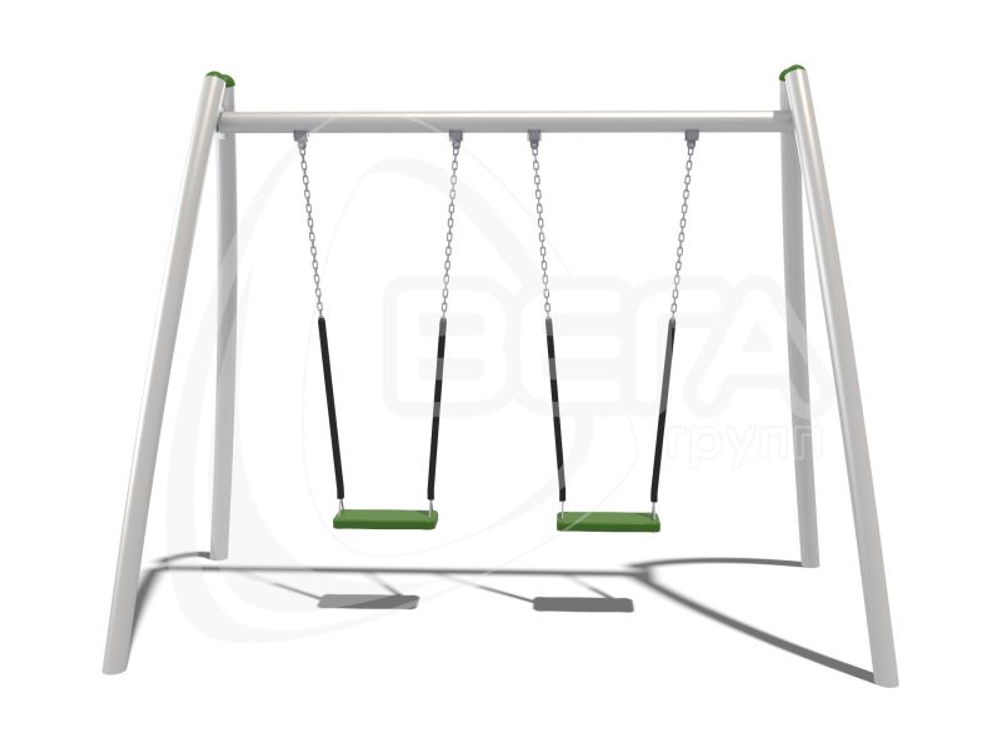 Качели двухсекционные Кураж КЧ081.00