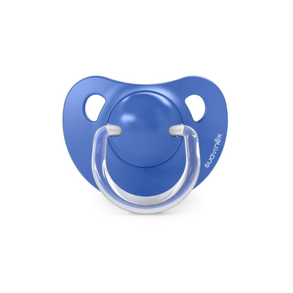 Набор анатомических пустышек Suavinex Wild синий, 6-18 мес, 2 шт