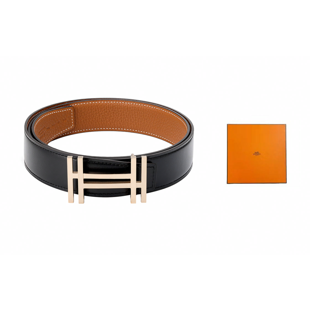 Пояс HERMES H Togo / 3.2cm, H066050CP2K-H073967CAAA-