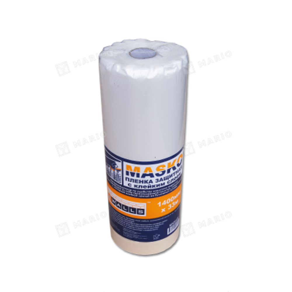 Пленка защитная с клейким слоем MASKO 1,4х33 м SDC012T