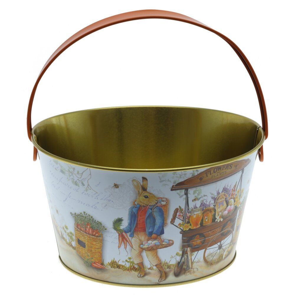 GAEM Изделие декоративное "Ведерко пасхальное", L19 W19 H10,5 см