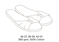 Домашние тапочки женские Hamam Pera дымчатые