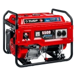 ЗУБР СГ-5500Е генератор гибридный газ бензин