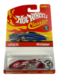 Hot Wheels Classics Series 1: Pit Cruiser (Red) (#21 of 25) (2005)