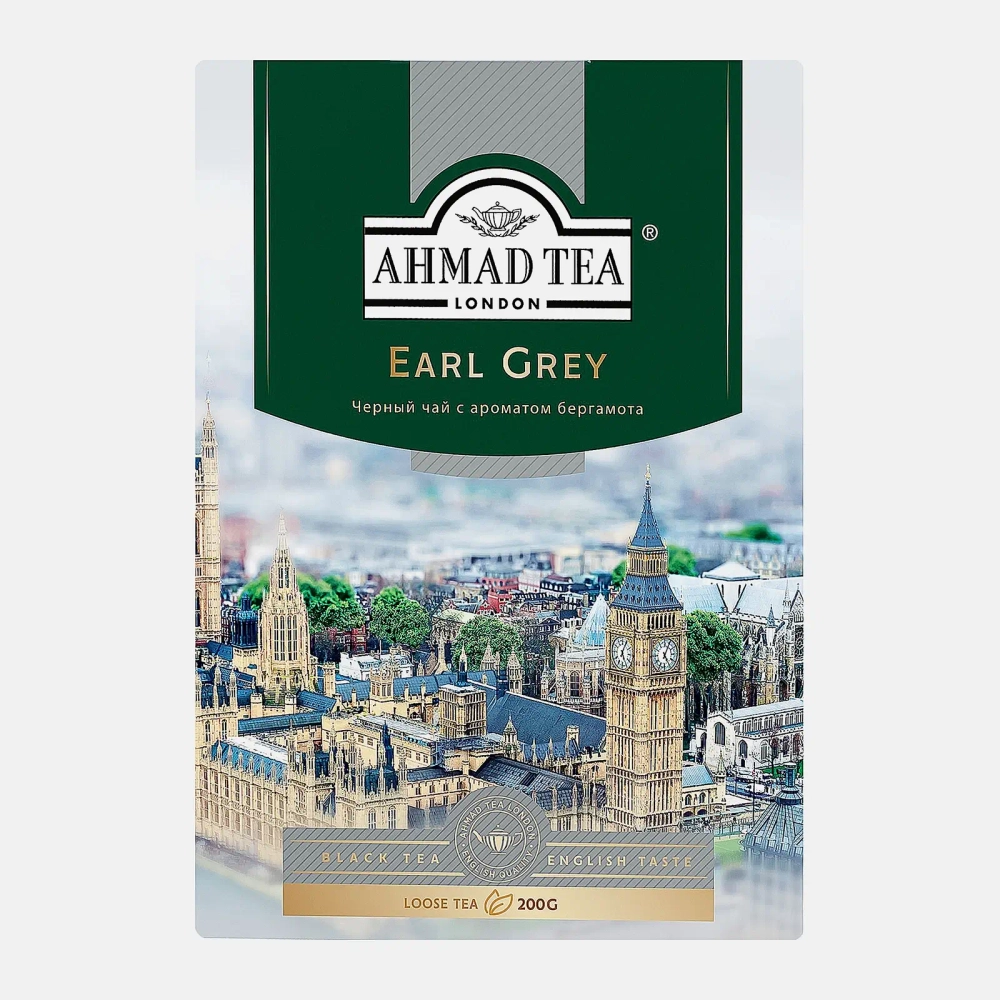 Чай черный Ahmad Tea Earl Grey 200г