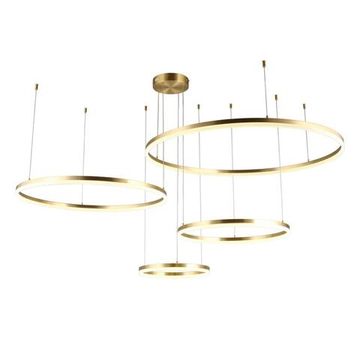 Подвесной светодиодный светильник 175W 4000K APL.049.03.175 латунь Armel Aployt