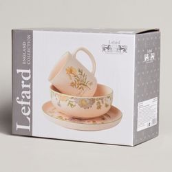 НАБОР ПОСУДЫ LEFARD "SPRING FLOWERS" 3 ПРЕДМЕТА (КОР=8НАБ)