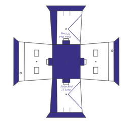 Палатка "Polar Bird" 2Т long КОМПАКТ
