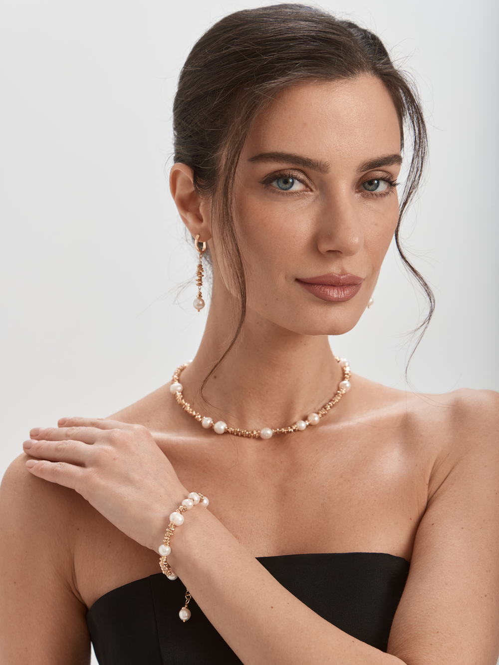 91003405 Колье Selena Pearls