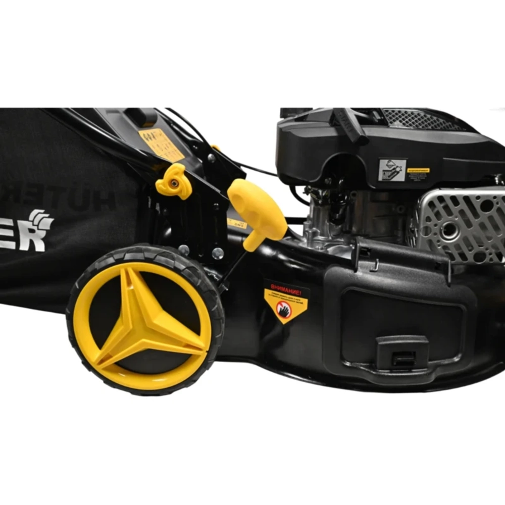 Газонокосилка бензиновая HUTER GLM-4.0G: 5 л.с., нож 46 см, 900/70/3/3