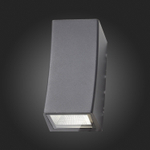 SL088.421.02 Светильник уличный настенный ST-Luce Черный кварцевый LED 2*5W 4000K DEALE