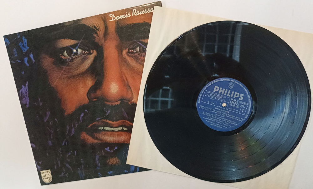 Винтажная виниловая пластинка LP Demis Roussos (Spain 1978)