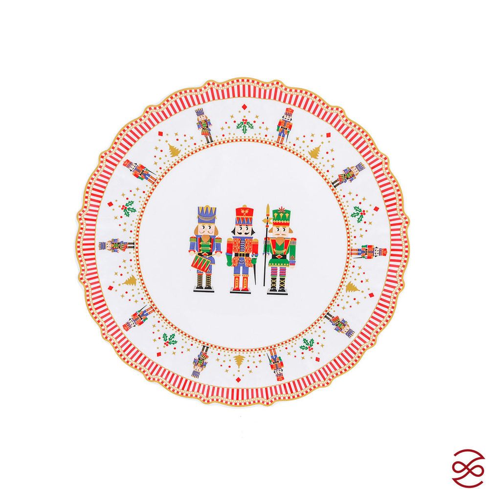 Блюдо круглое Repast Щелкунчик 30*30*1.8 см