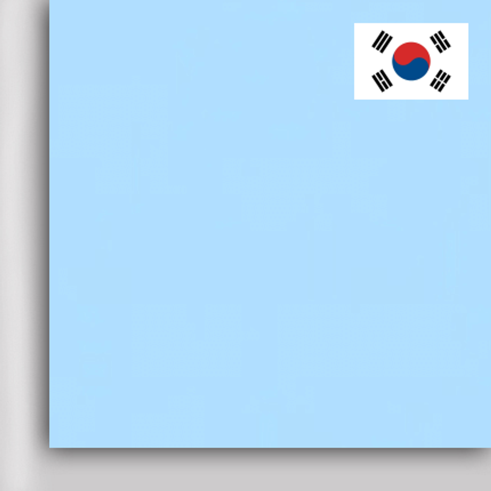 Пленка PROFI FLOCK (DMFL-11) Sky Blue, 1м