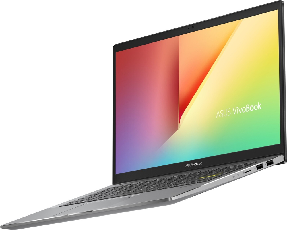 Ноутбук ASUS VivoBook S14 S433EA-AM213T (90NB0RL4-M03450) Intel Core i7 1165G7/16384 Mb/14; Full HD 1920x1080/512 Gb SSD/Intel Iris Xe Graphic/Windows 10 Home/серый