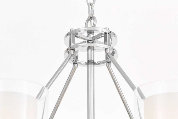 Подвесная люстра Lumina Deco Marietta LDP 8025-8 CHR+WT