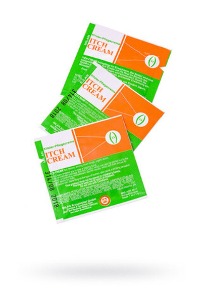 Набор из 10 пробников возбуждающего крема для женщин Itch Cream (Цвет: белый)