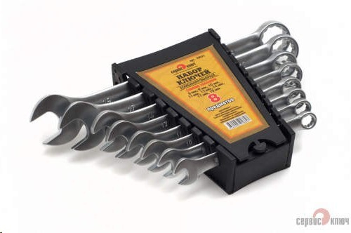 Набор ключей комб. 8 предм. /рожк.-накидн./ дешевый (Сервис Ключ)