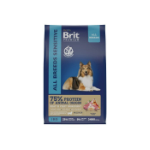Корм для собак сухой BRIT PREMIUM с ягнёнком и индейкой для собак всех пород "Dog Sensitive", 1кг