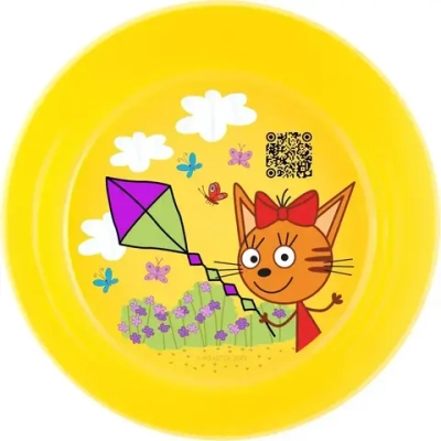 Детская миска Три Кота 430 мл