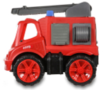 Пластмассовая игрушечная машина Toy Bibib "Большой Пожарный" (29*19*26 см),
