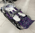 Коляска комбинированная (санки - коляска) «Ника Детям 7-8SK» сиреневый (арт. НД7-8SК/1)