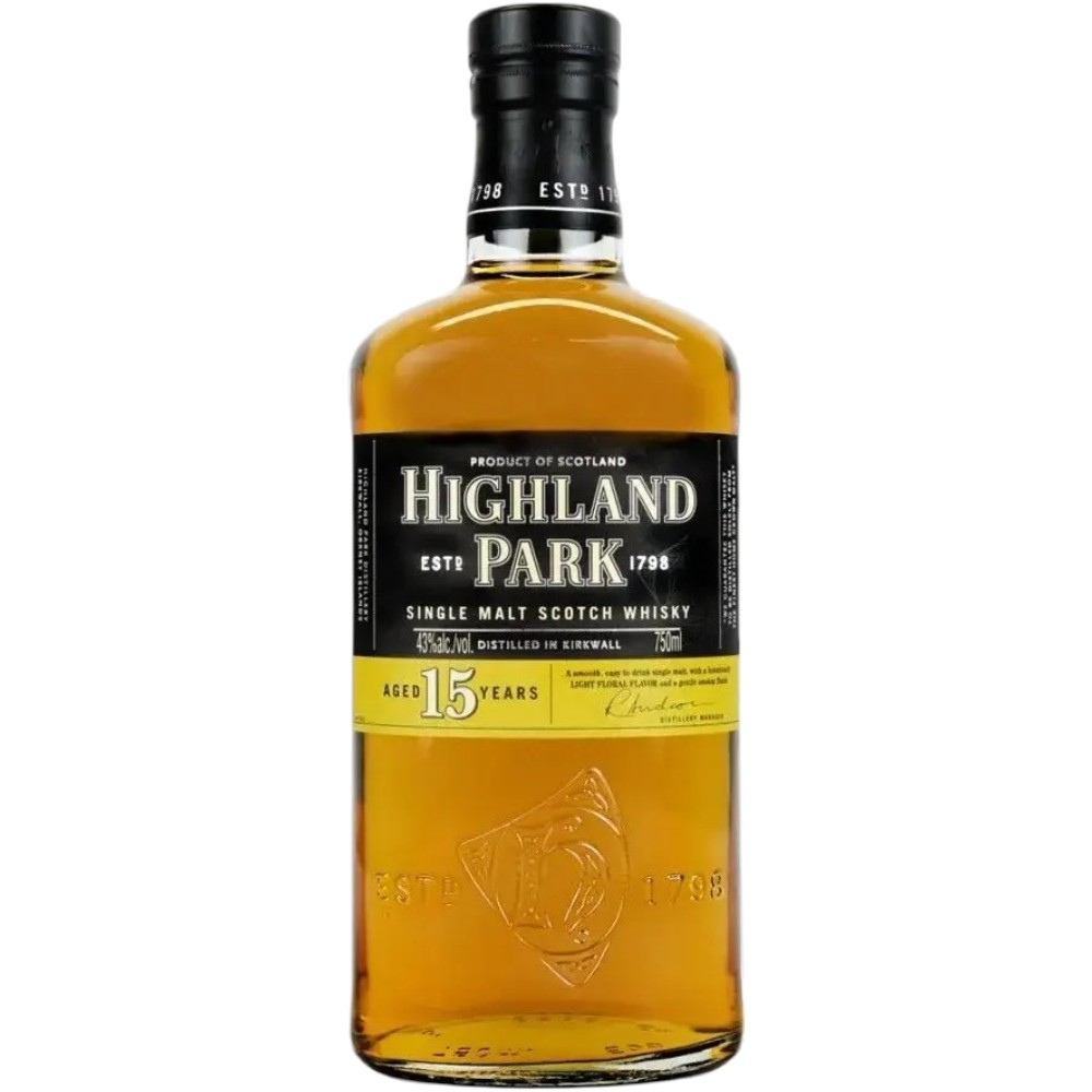 Виски Highland Park 15 Y.O. 0,7 л.