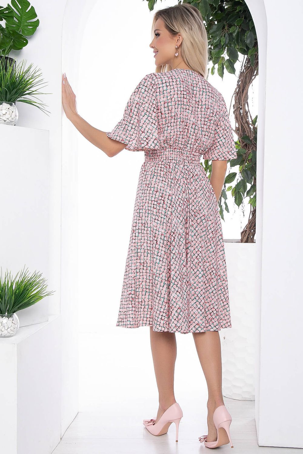 Платье Селена (розовое) П10275 LT Collection