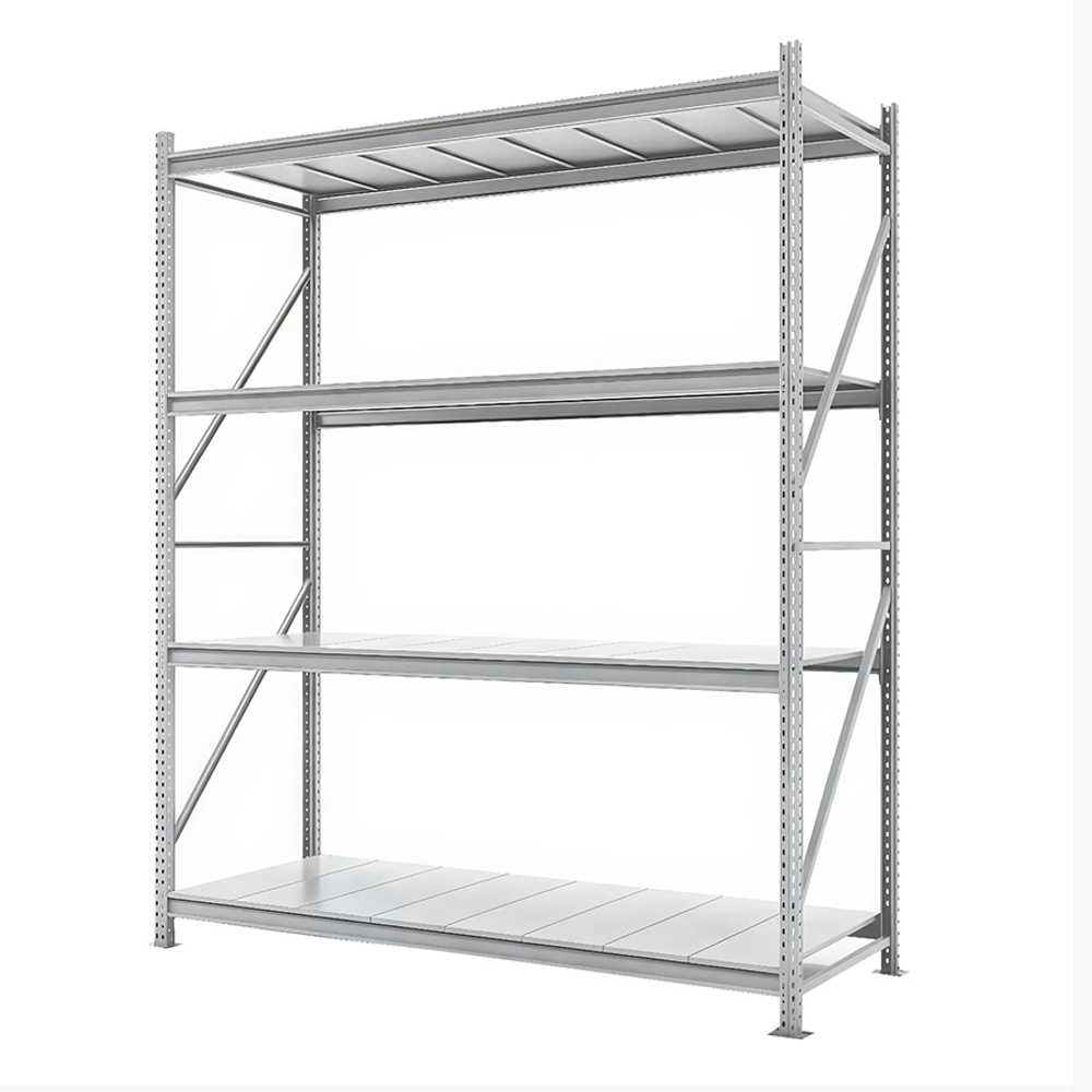 Стеллаж СФМ 2000х1250х800 (4 яруса с настилом) Zn