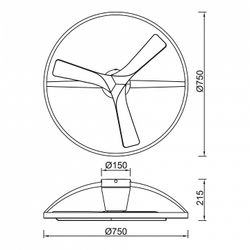 Светильник с вентилятором Mantra NEPAL 9045
