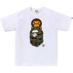 A Bathing Ape 1st Camo Milo On Ape Head Tee
