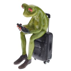 GAEM Фигурка декоративная "Лягушка", L6 W8,5 H14 см