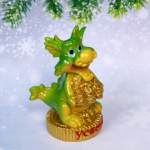 Фигурка «Дракончик с сюрпризом» 7,5*5,5*10 см, микс