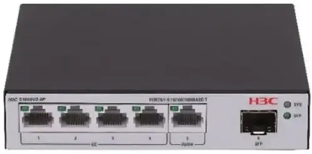 Коммутатор H3C LS-1600V2-6P-GL