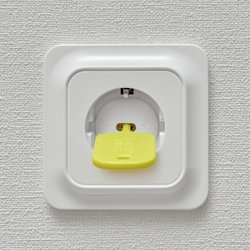 Заглушки защитные для глубоких розеток от детей ROXY-KIDS, 8 шт, цвет белый