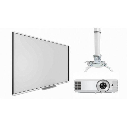 Комплект: интерактивная доска SMART SBM777V / короткофокусный проектор EXD102STW / крепление DSM-14kw