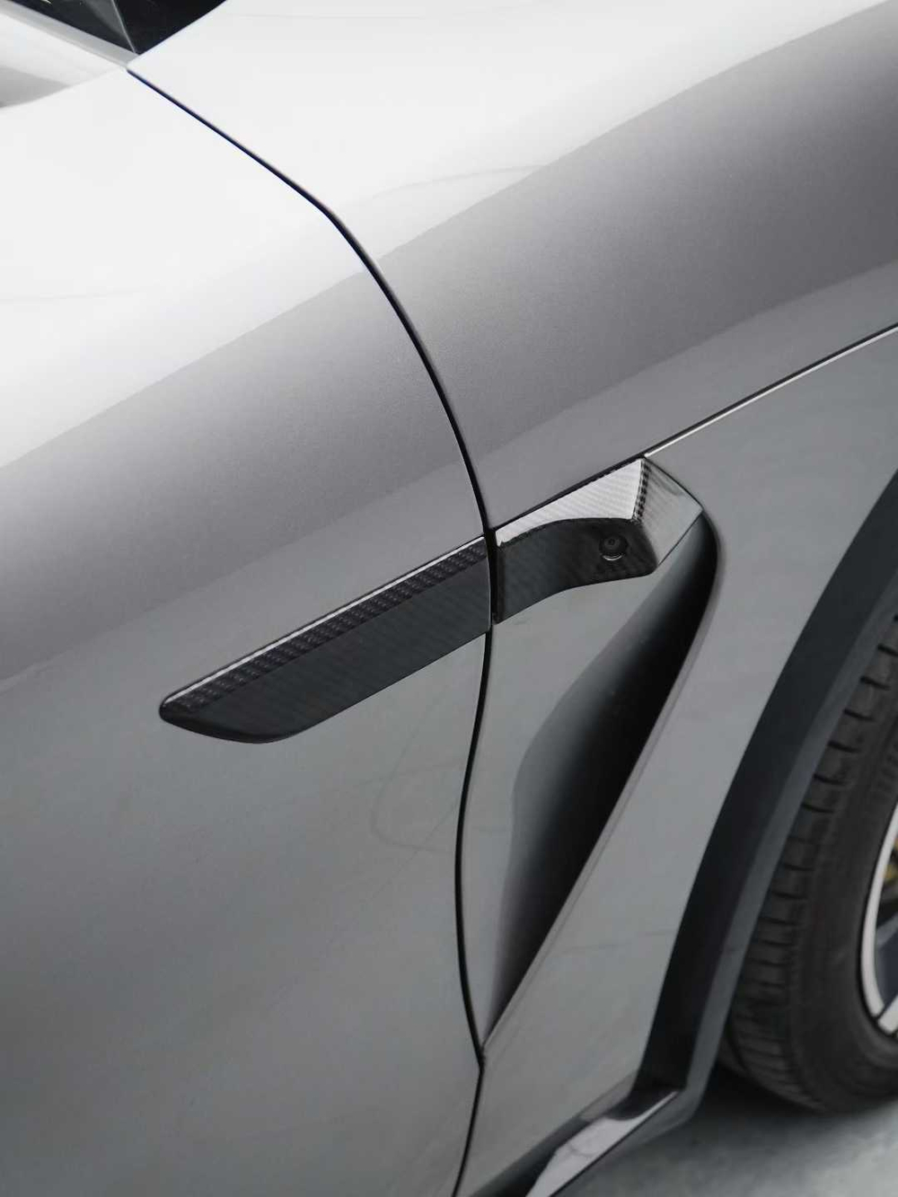 Карбоновый обвес для Xiaomi YU7 YU7 MAX 2024+ Ксяоми аэродинамический боди кит