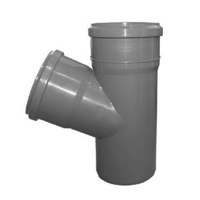 Тройник для внутренней канализации Sinikon Стандарт 75/75 х 67°30'