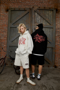 Худи DONSMOKE "Dragon Logo" Zip-Hoodie