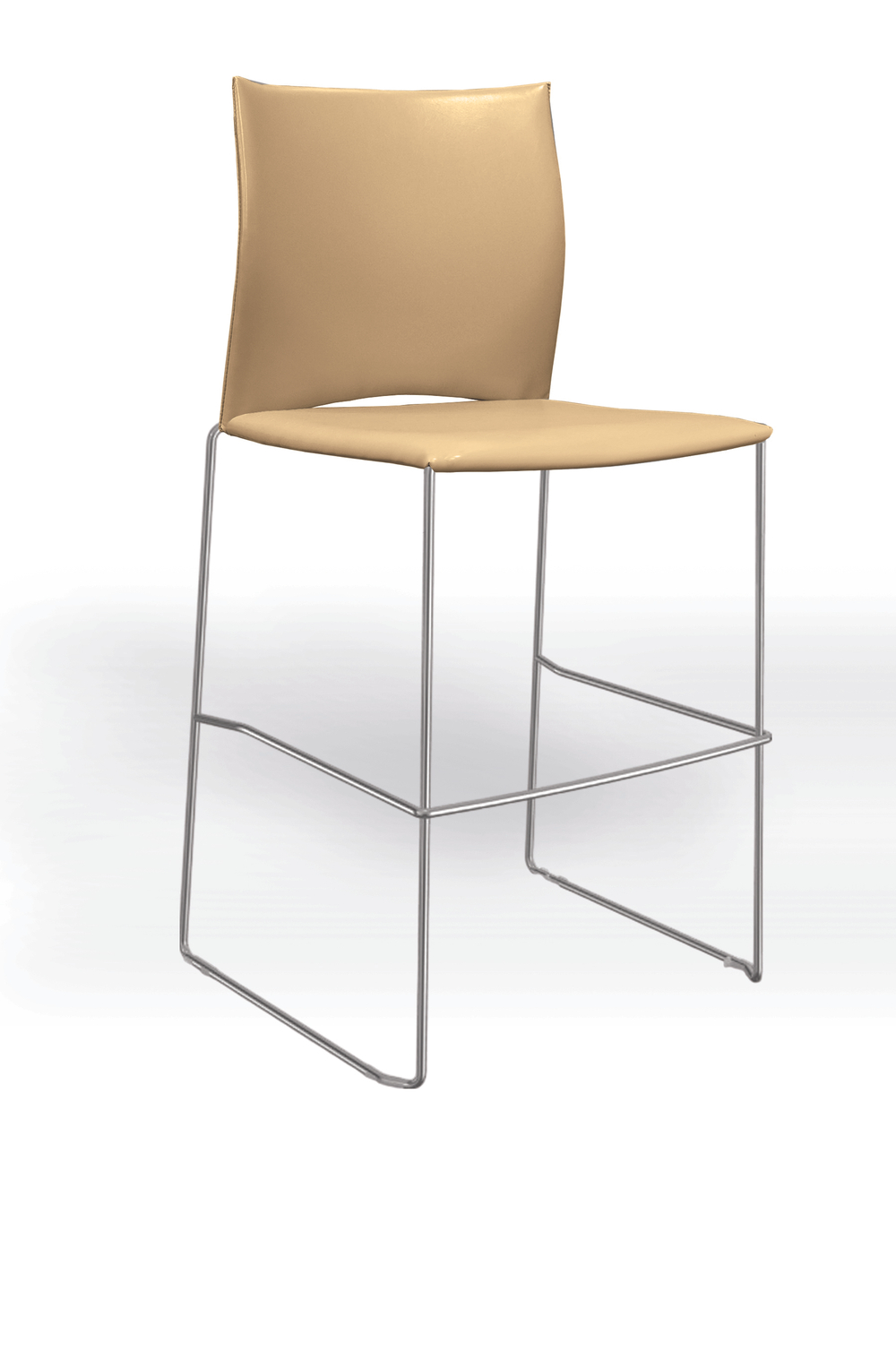 Web стул на полозьях кухонный/барный