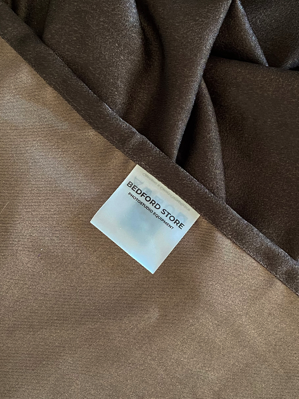 BEDFORD STORE тканевый фон для фотостудии темно-коричневый