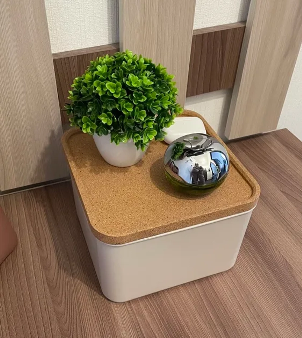 Корзина Korely maxi, слоновая кость