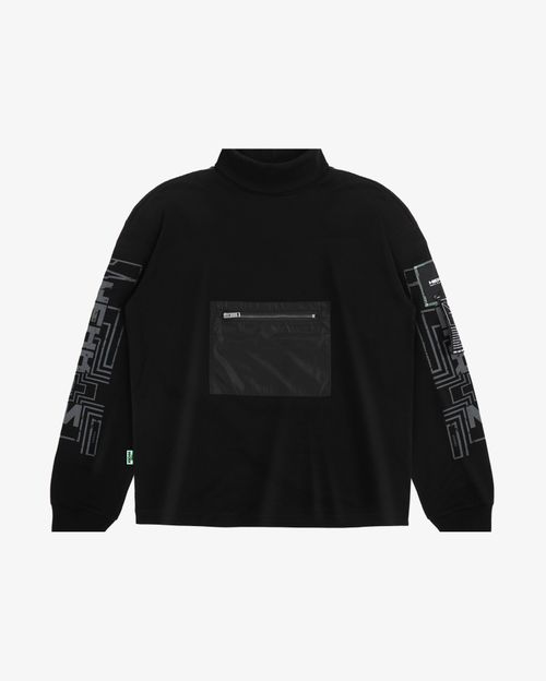 Лонгслив Heartz CQC черный