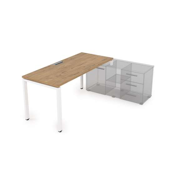 СТП-П.994 Стол рабочий прямолинейный три опоры, правый (1600*900*750)