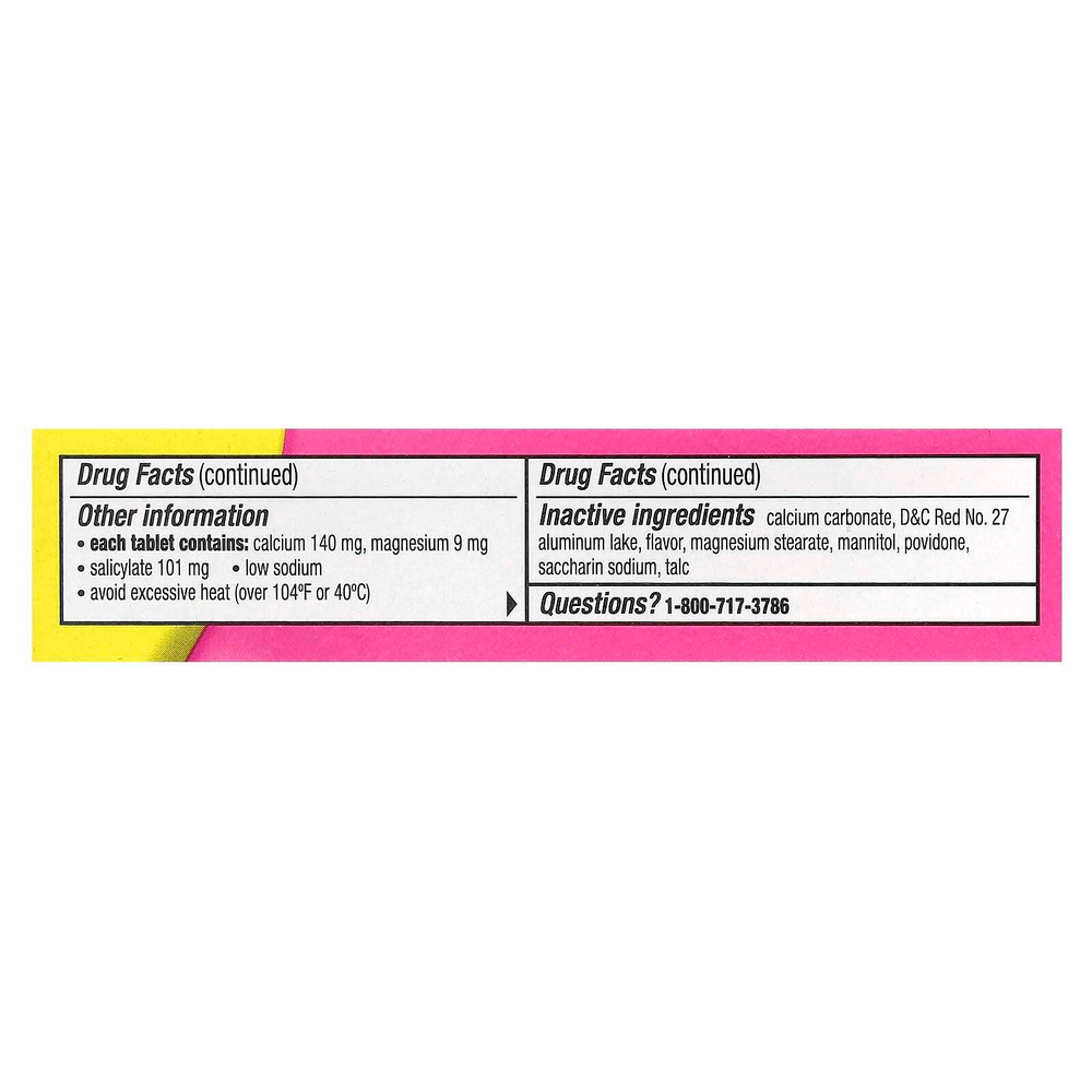 Pepto Bismol, Pepto Bismol®, жевательные таблетки, 30 жевательных таблеток
