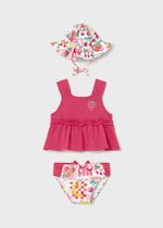 майка с плавками и панамкой