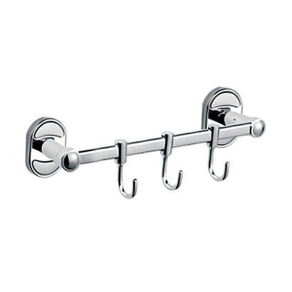 Hansen Полотенцедержатель 3 крючка HA31014-3, хром