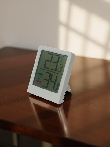 Термометр электронный цифровой с гигрометром Desk-Top Placing