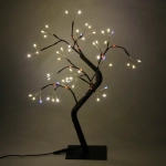 Фигура световая «Клён ветвистый» 40 см с, 54 лампы LED, USB питание, DC вход, Теплый белый (мерцание)